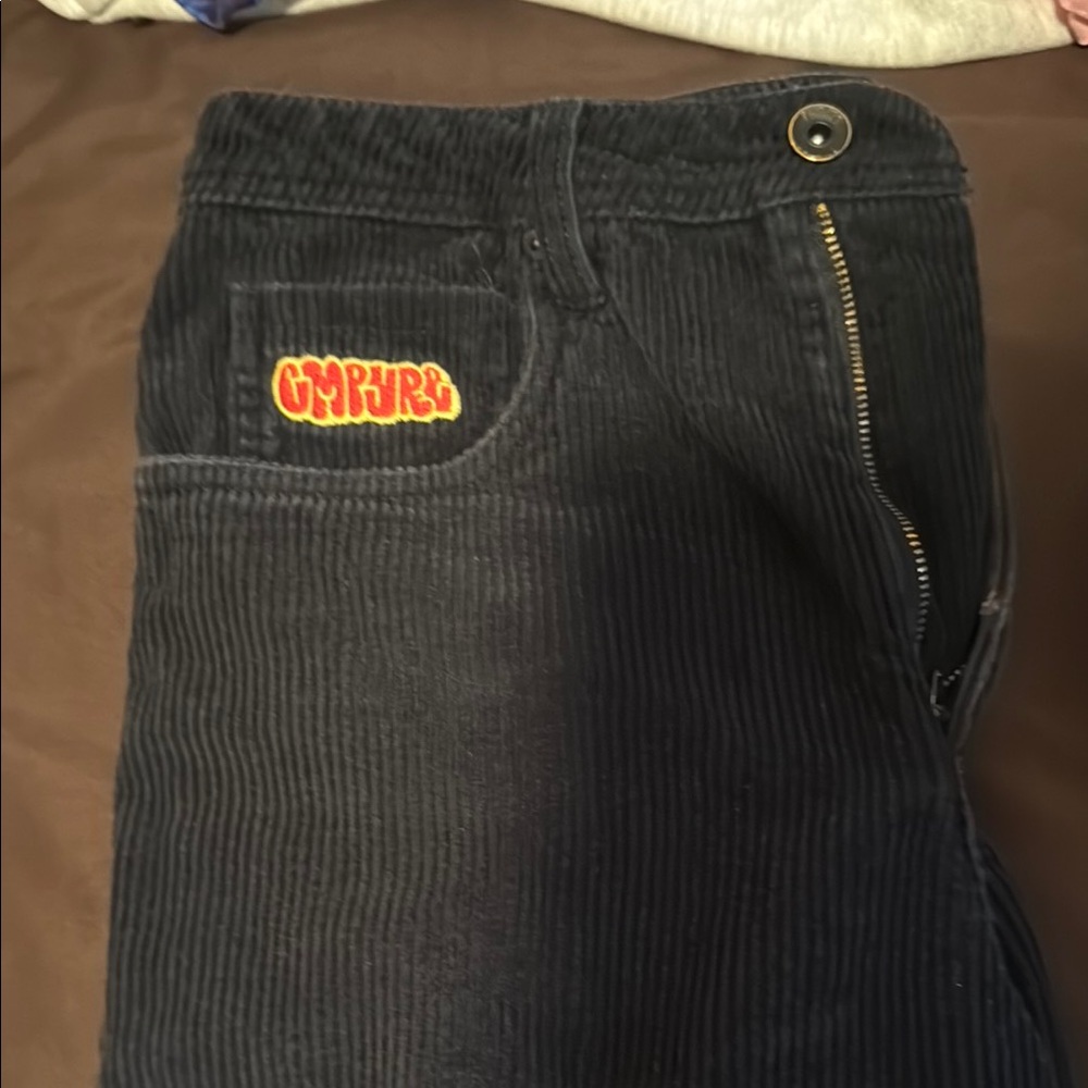 Empyre Black Jeans Straight-Leg Bottoms
